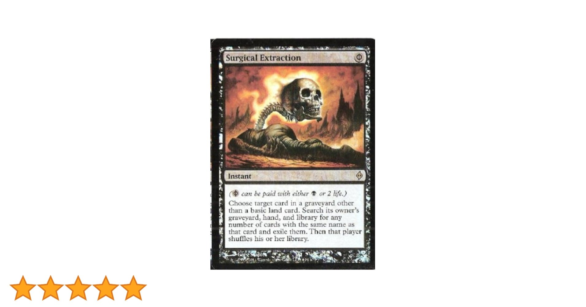 外科的摘出 / Surgical Extraction 3枚セット 外科的摘出/Surgical Extraction》[MM2] 黒R | 日本最大級 MTG