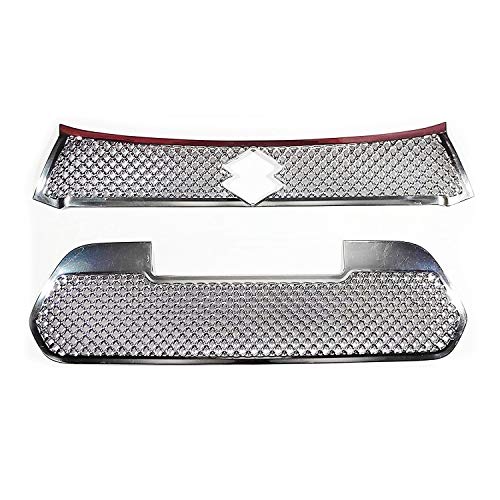 Image of CAR SAAZ Bentley Style Front Chrome Grill for Celerio Type 2 (2017-2021)