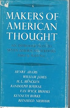Hardcover Makers of American thought: An introduction to seven American writers (The Minnesota library on American writers) Book