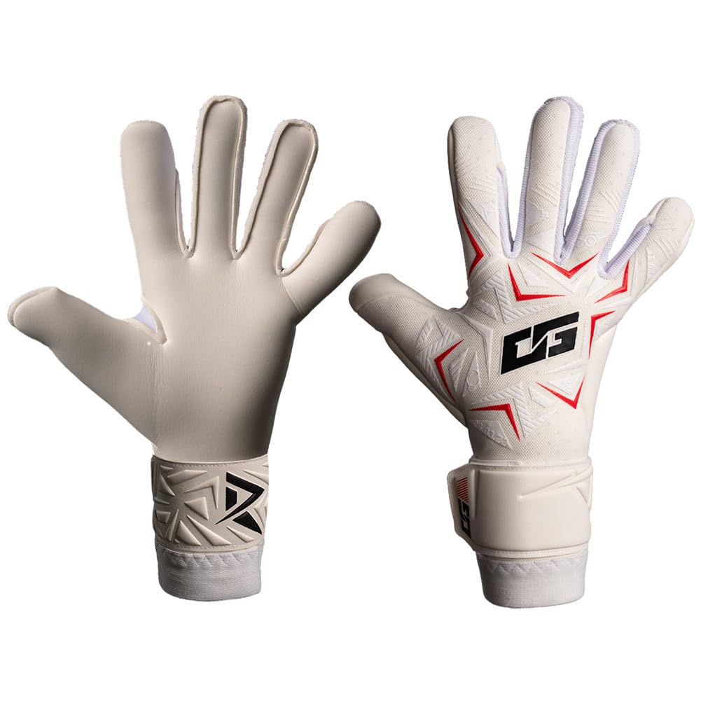 ONE OG1 Type-R David Raya Junior Goalkeeper Gloves | David Raya SMU | Special Raya Edition | Hybrid Vortex Cut | 4mm Pro Grade Contact Latex |