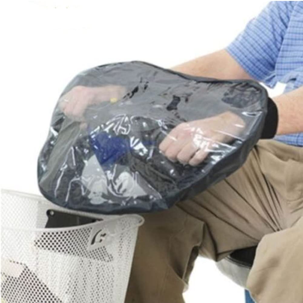 Tiller Cover Mobility Scooter Control Panel Cover Foldable Mobility Scooter Control Panel Tiller Rain Waterproof Dust Proof Dust Proof Accessory Lawn Mower Cover Storage Shed Accessory - Image 2