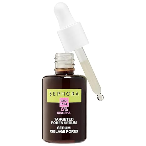 Sephora Collection Targeted Pores Serum: BHA + PHA for Clear Skin!