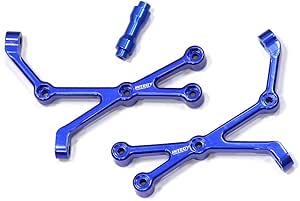 RC Model CNC Machined Rear Bumper Mount (2) for Associated 1/8 SC8 ...