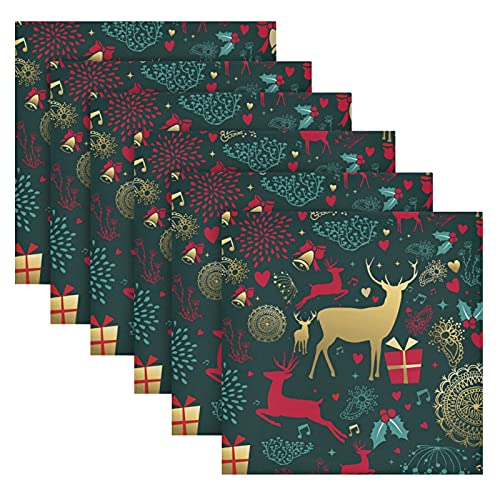 Serviettes de table lavables et réutilisables en polyester pour simplifier l'entretien