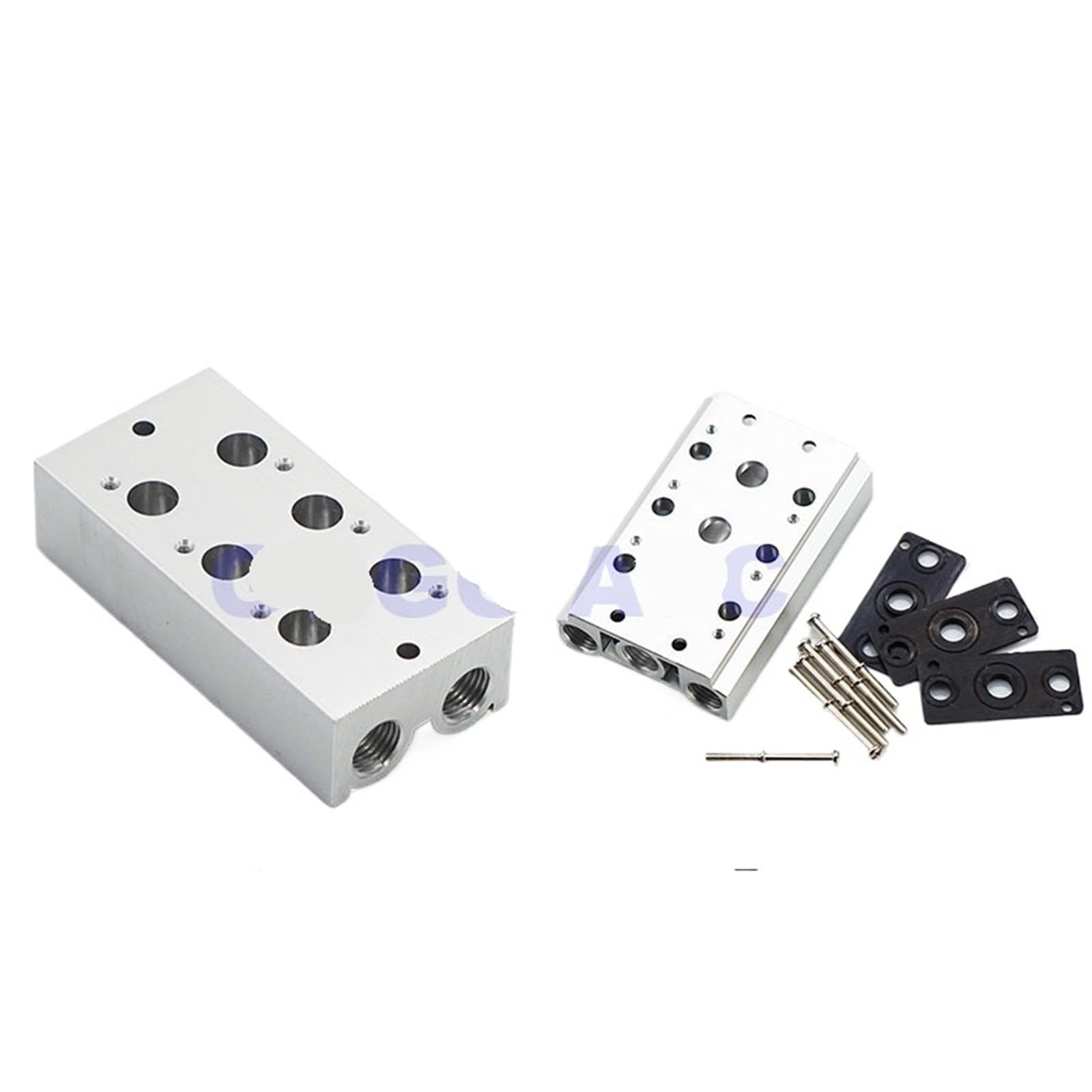 Collecteur pneumatique 100M-13F pour installer 13 vannes 4V