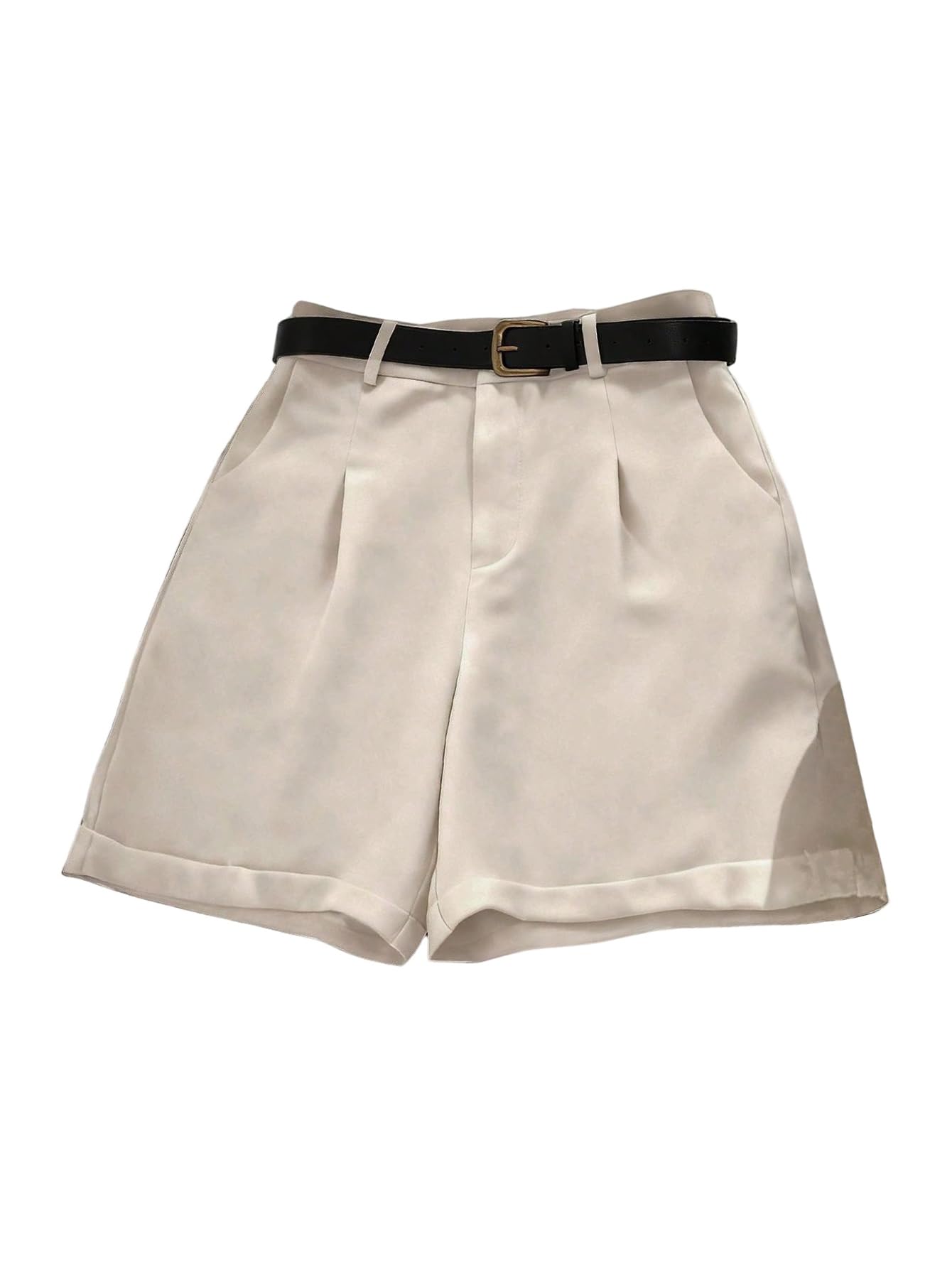 SOLY HUX Damen Kurze Hose Elegant Shorts Casual Sommershorts Freizeitshort mit Tasche Casualshorts mit Reißverschluss Hotpants