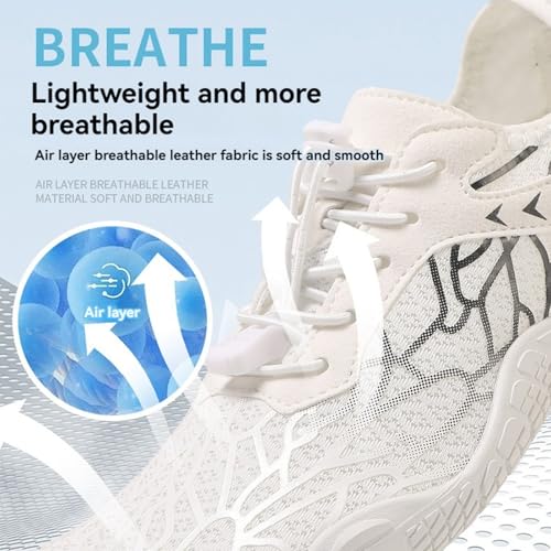 Hike Barefoot Shoes Womens Men, Pro Barefoot Shoes with Wide Toe Box, Minimalist Trail Running Shoe, Breathable & Non-Slip Athletic Footwear Wide Toe Shoe3