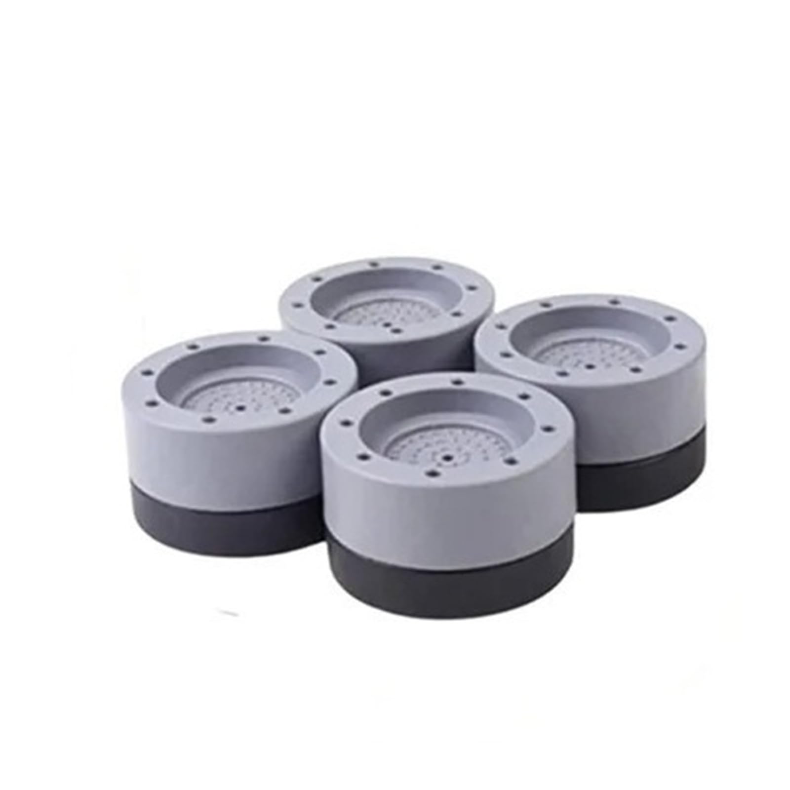 4 Almohadillas Antivibración For Lavadora. | Instale lavadoras domésticas, reduzca la vibración y el ruido de funcionamiento.(Higher 6cm G4512B)