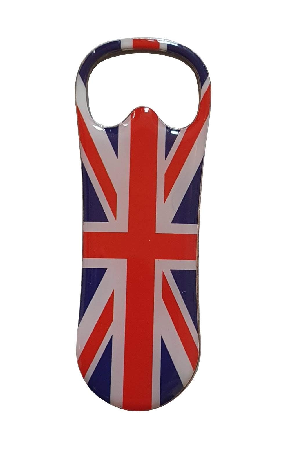 susurrusLambert Union Jack Bottle Opener Fridge Magnet - Red White and Blue/Useful British Flag Souvenir from London England UK/for Kitchen/Home/Bar/Restaurant/Hotel/Pub/Events
