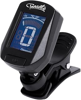 Afinador tonante cromático digital af10 preto