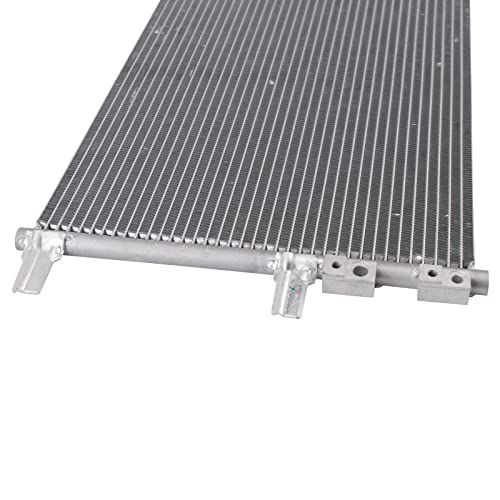 Image of TRQ Air Conditioning A /C Condenser Receiver Drier Compatible with 2020-2023 Chevrolet Silverado 2500 HD Silverado 3500 HD GMC Sierra 2500 HD Sierra 3500 HD