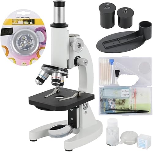 Miniatura 3 de BAHCCE Diapositivas de microscopio de laboratorio 40X 100X 400X 64X160X 640X Biológico Monocular Microscopio Piezas de Microscopio (Color HDMI VGA)