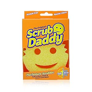 Originele Scratch Free FlexTexture schuurspons, geel