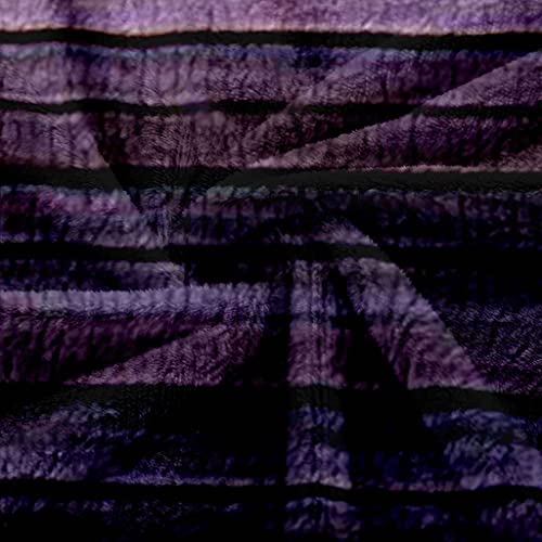 Couverture flanelle paysage lac 3D microfibre haute densité - 5