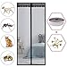 Price comparison product image LMZJLU Magnet Fly Screen Balcony Door 90x190cm, Fly Net, Insect Protection, Full Frame Velcro, For Balcony Door Living Room Patio Door - Black