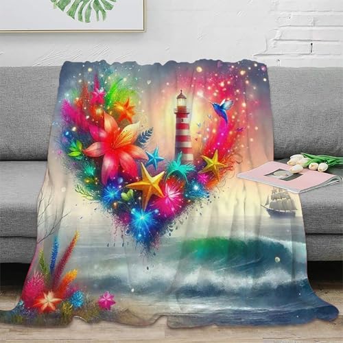 Couverture douillette phare 3D pour des nuits chaudes pleines de douceur - 2