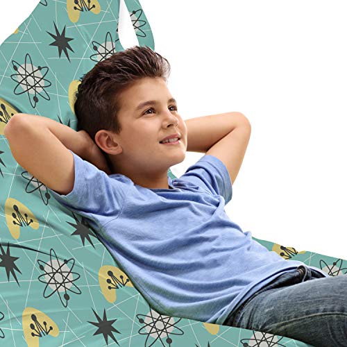 Lunarable LOUNGE_92538 Mid Century Modern Lounger Chair Bag cover