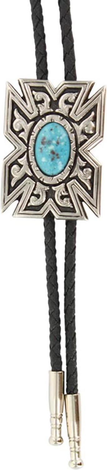 Cody James Men's Southwestern Turquoise Bolo Tie - Bol126