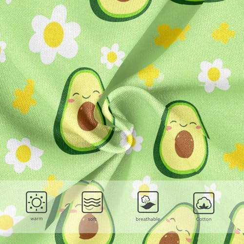 Girls' Underwear Avocado Flowers Floral Toddle Brief Panties 2-8 Years 203007193