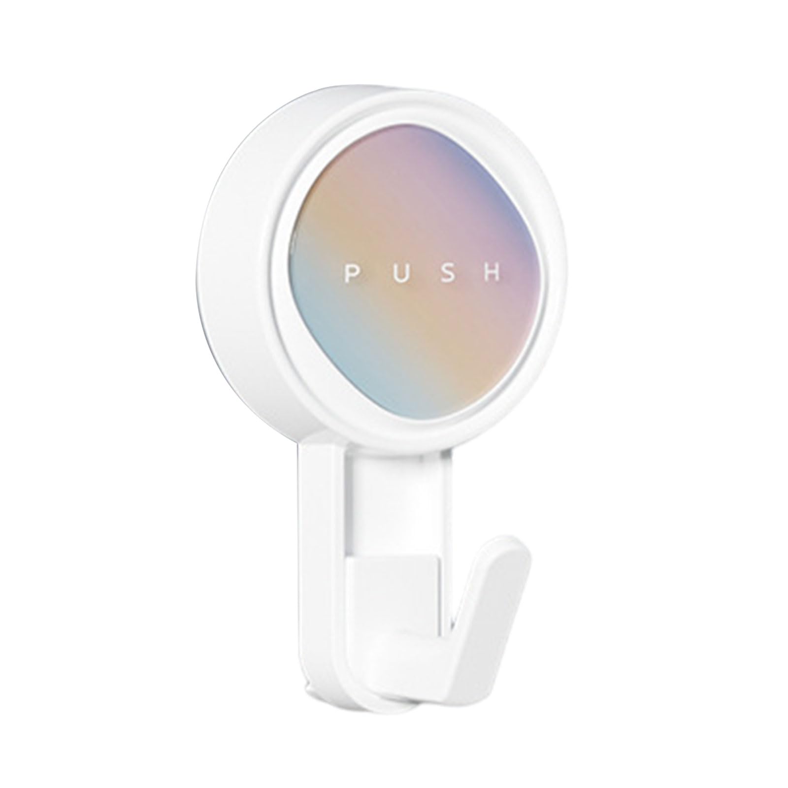 Tsophreniq Innovative Vacuum Suction Cup Holder Clear Practical Mounts Suction Cup Hook Sturdy and Enduring Wall Hanger Removable Adhesive Hook