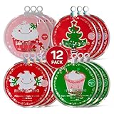 SpaLife Christmas Stocking Stuffer Facial Masks 12-Pack - Hydrating, Smoothing, and Refreshing Skin-Clearing Face Sheet Masks - Skincare Set for Moisturizing and Soothing Beauty