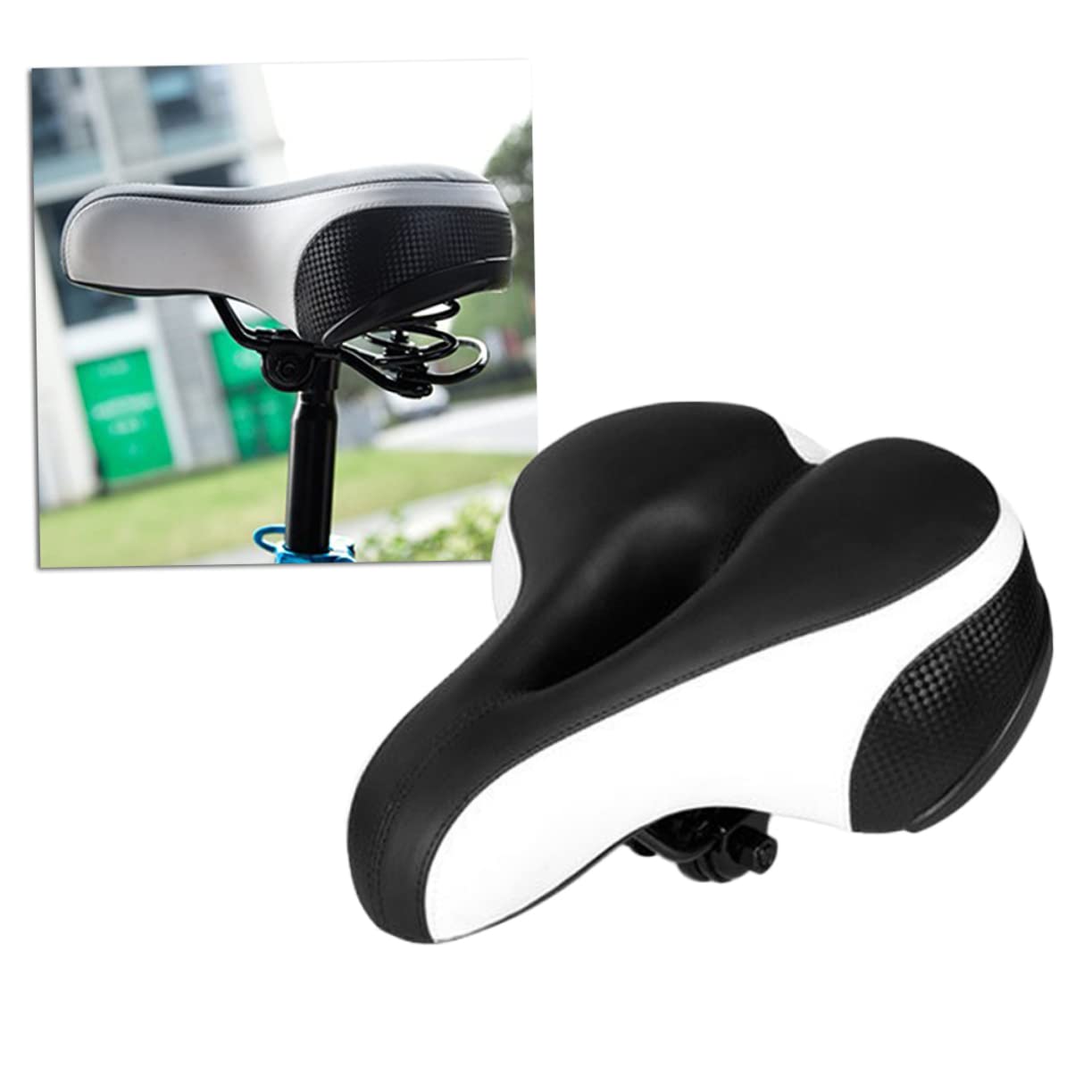 BESPORTBLE Noseless Bike Cyclette Ciclo Bike Pad Mountain Bike Comfort Cuscino Del Sedile Comodi Sedili Per Bici Bici Da Strada Sella Di Ricambio Largo Da Cross Cuscino Del Sedile Della