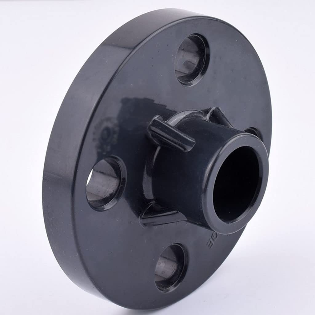 UPVC 20 25 32 40 50 63 Connecteur De Tuyaux De Bride Mm PVC Adaptateur, Accessoires Chimiques (Color : Inner Dia 40mm, Diameter : 1Pc)