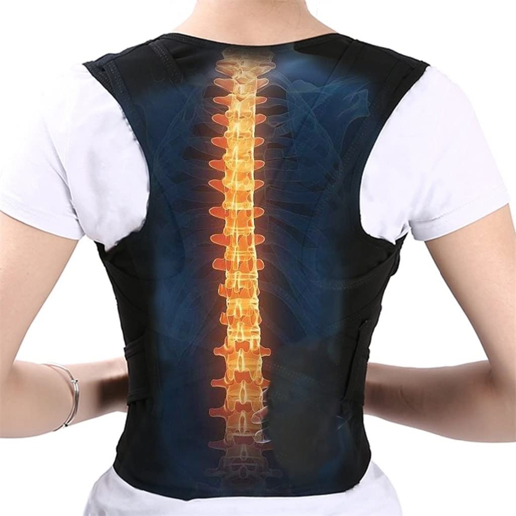 Correttore posturale per la schiena Supporto invisibile per clavicola Tutore per sollievo dal collo della spalla posteriore Cifosi per adulti