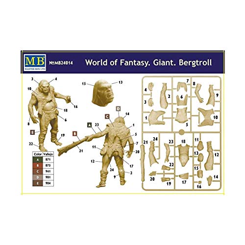 Master Box MB24014 Figura Troll Montaña Gigante miniatura 2
