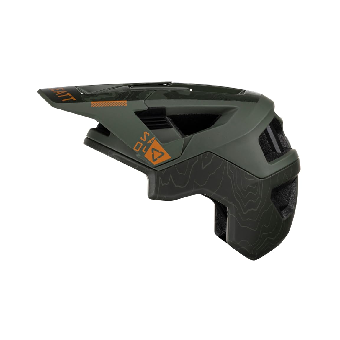 Leatt MTB Allmtn 4.0 V23 Casco, Unisex, Verde Pino, Small