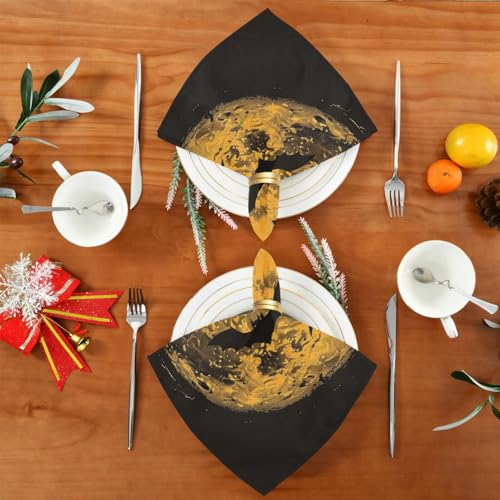 Servilletas de Tela Halloween Multicolor Set 6 20x20 pulg miniatura 5