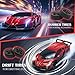 QUN XING Remote Control Car 1:24 Officially Licensed Lambo veneno RC Drift Car with LED Lights 2.4GHz 4WD 15KM/H Fast Speed Control Rechargeable Battery 800mah Birthday for Kids Boys 8-12，red