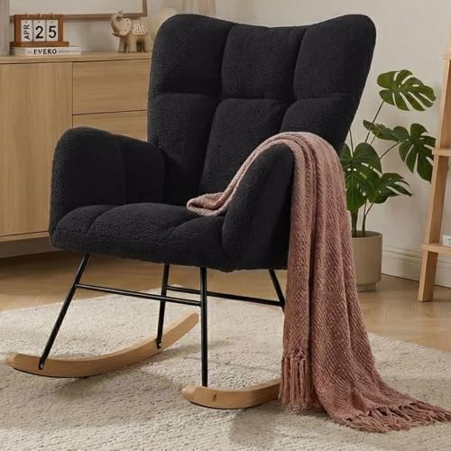 Wryxplor Teddy Upholstered Glider Chair