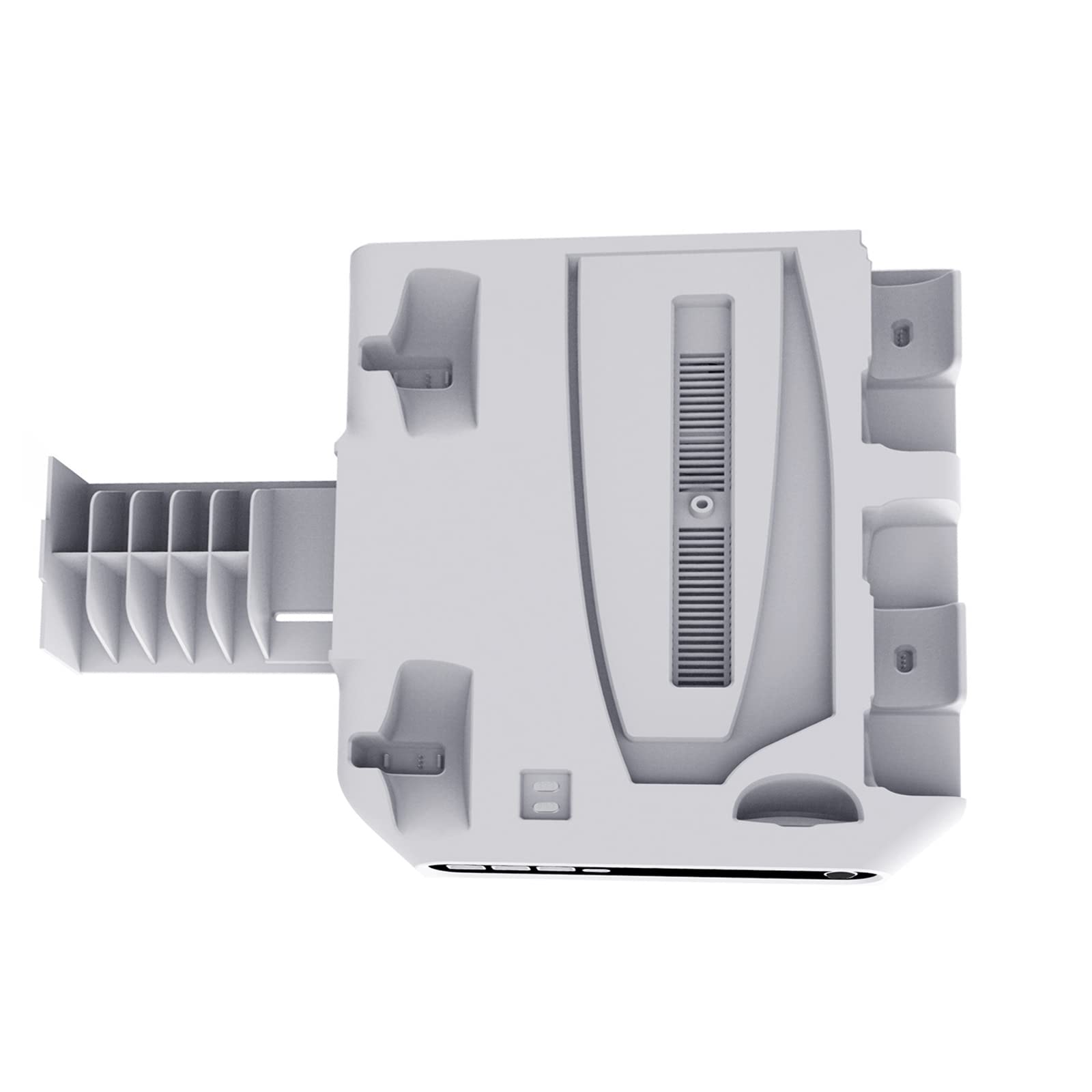 Supporto Ventilatore Controller Caricabatterie Dock Silenzioso Ventilatore Auricolare Per 2 Stoccaggio Verticale Stand