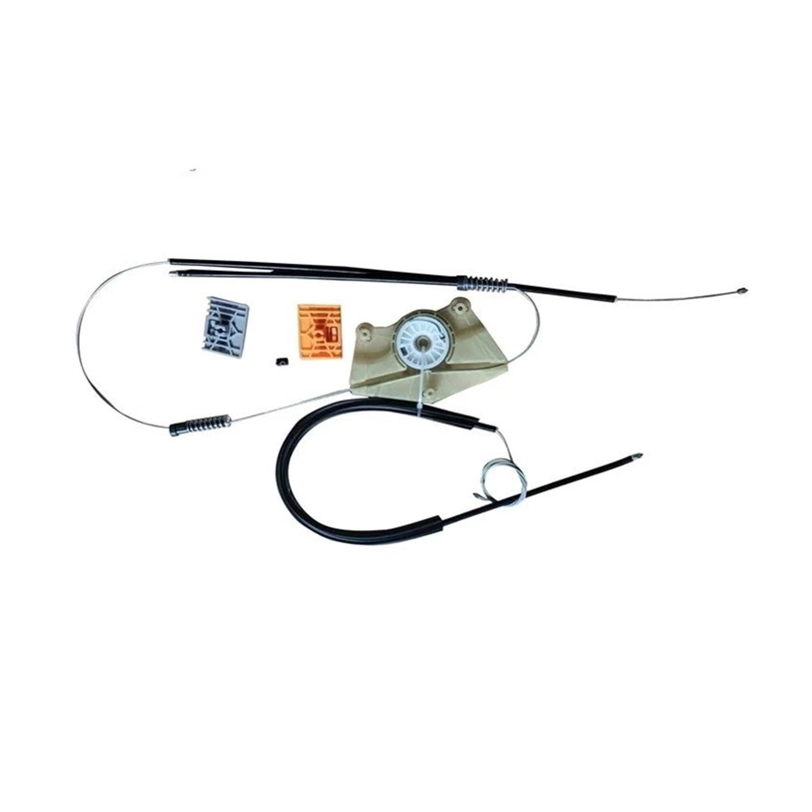 Samwdk Front Left Glass Lifter Window Regulator Repair Kit For Vw For Touareg Car-Styling Electric Front Right 7L0837461/7L0837462 Car Window Regulator(Front Left)