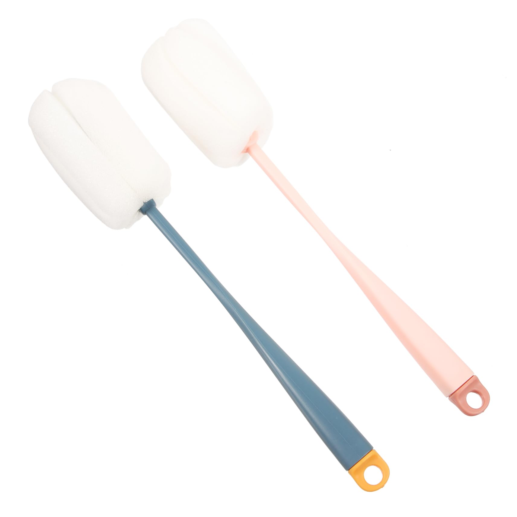 FRCOLOR 2 Pcs Cup Brush Glassware Cleaning Tool Bottle Brush with Pacifier Cleaner Long Handle Cleaner Long Handle Brush Cleaning Supply Long Handle Cleaning Brush Clean Brush Cup Washer