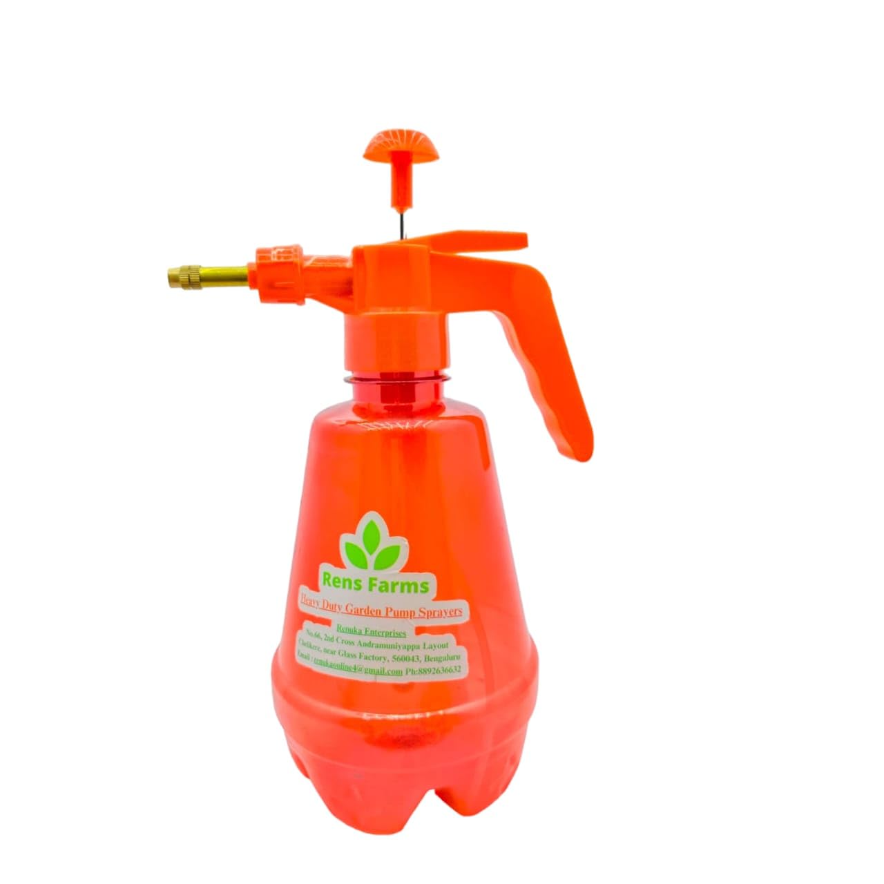 Rens Farms Garden Pump Pressure Sprayer, Lawn Sprinkler, Water Mister, Spray Bottle for Herbicides, Pesticides, Fertilizers, Plants Flowers 1.5 litres (Red) (B0D364MVKX) Amazon Price History, Amazon Price Tracker