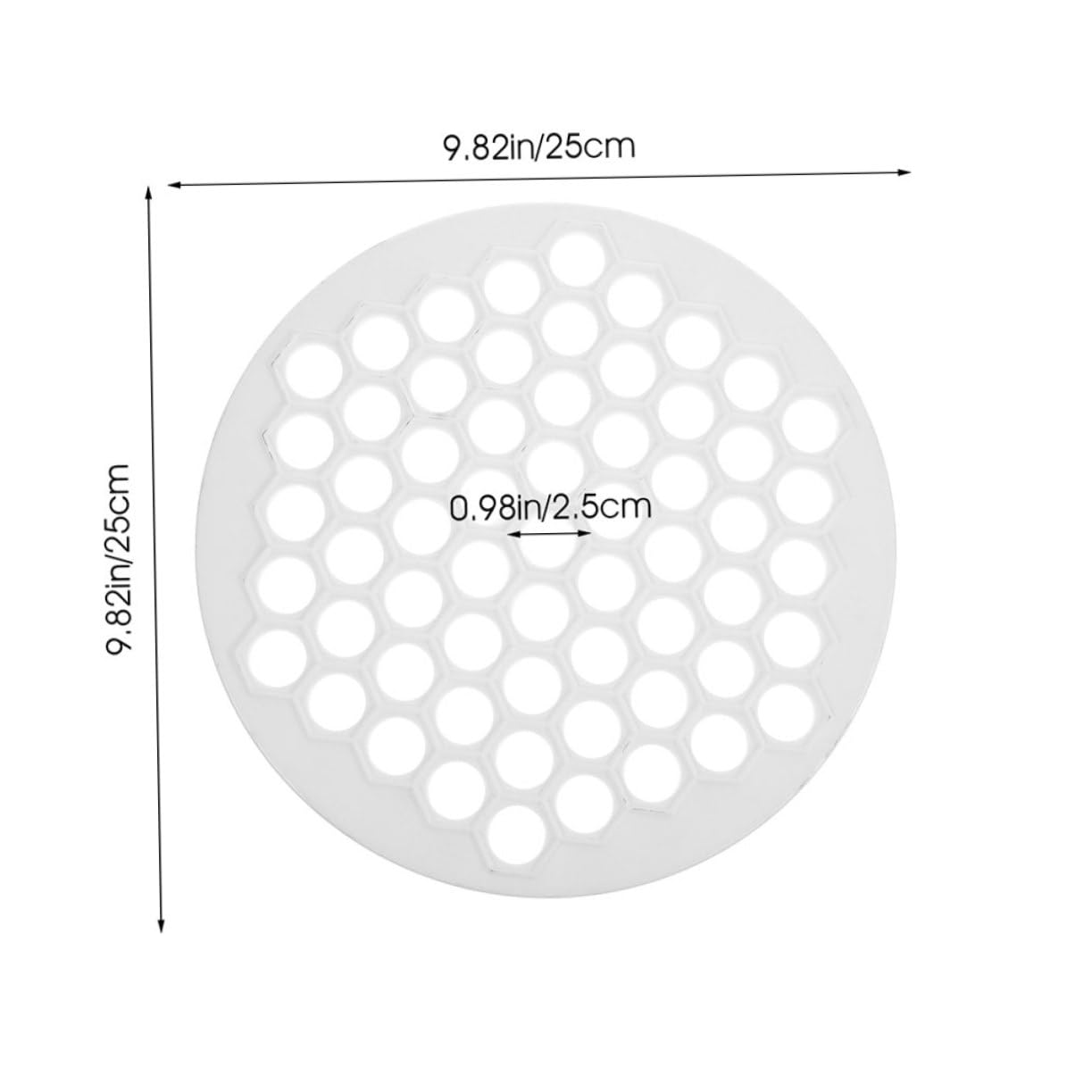 CONGARTENO Russian Ravioli Maker Dumpling Maker Multi-hole Portable Easy Cleaning