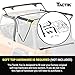 TACTIK Fabric Only Replacement Soft Top - Fits Jeep Wrangler TJ 1997-2006 - Custom-Fit Fabric Roof with Removable Side and Back Window Jeep TJ Soft Top Jeep TJ Top Cover (With Door Skins, Spice Denim)