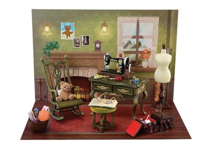 Reement Petit Sample Series Grandma's Craft Room, 1 Box, Approx. H 4.5 x W 2.8 x D 2.4 inches (115 x 70 x 60 mm), Made of PVC, ABS - Image 4