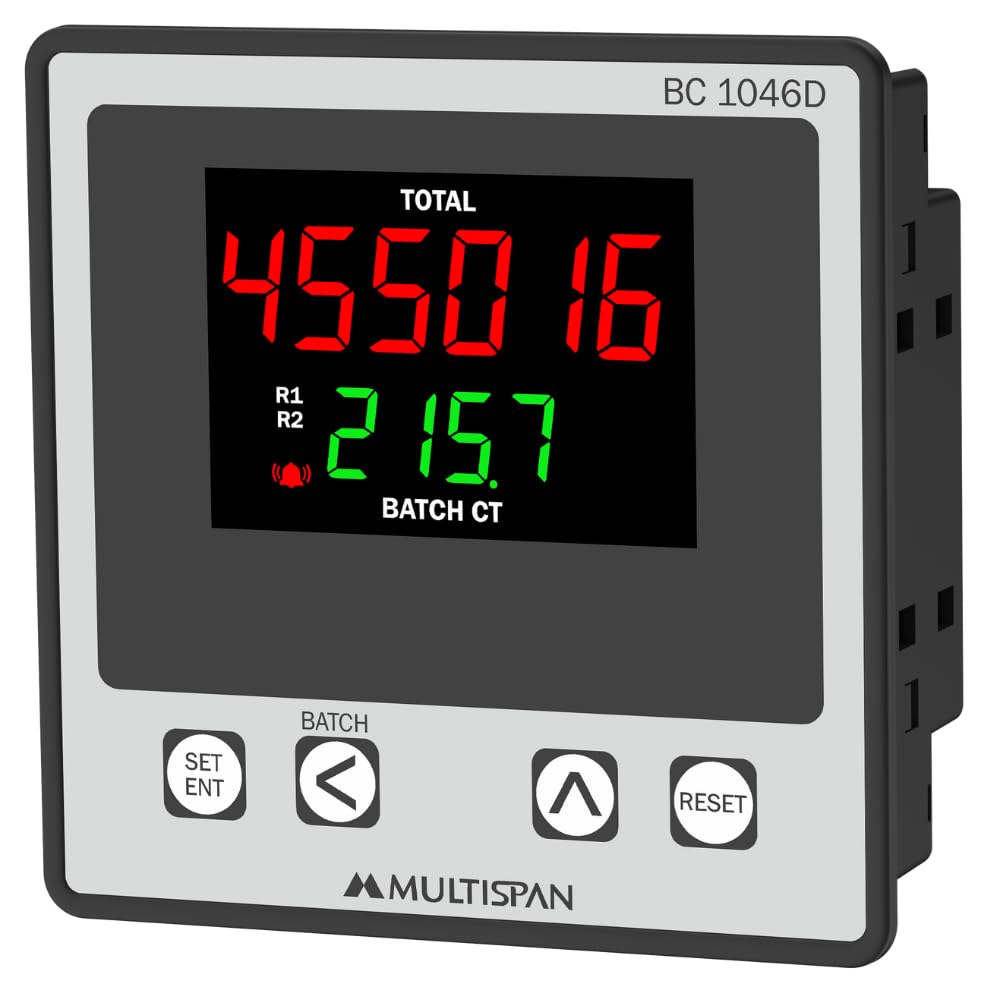 Multispan BC-1046D Digital Programmable Batch Counter 96 x 96 x 43 (B0CWXZZHJY) Amazon Price History, Amazon Price Tracker