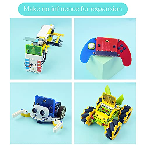 ELECFREAKS microbit V2 Carcasa Protectora Simple Frosted, Fácil Instalación para Placa BBC Micro:bit Azul miniatura 4