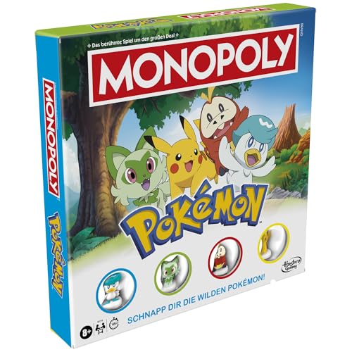 Monopoly Pokémon Edition Brettspiel - Deutsch Fassung: 6 Spieler, ab 8 Jahren – Ansicht 6