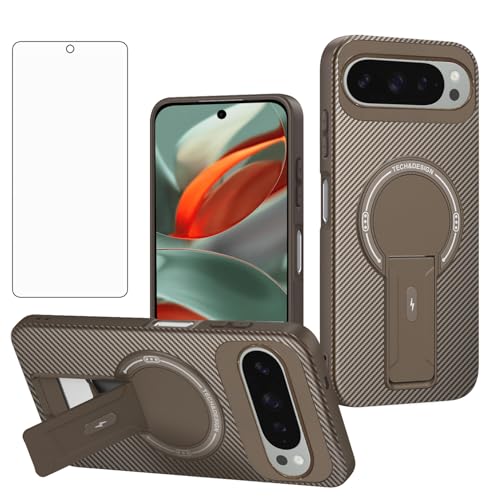 Coque magnétique Pixel 10 et 9 Pro antichoc avec protège-écran verre trempé