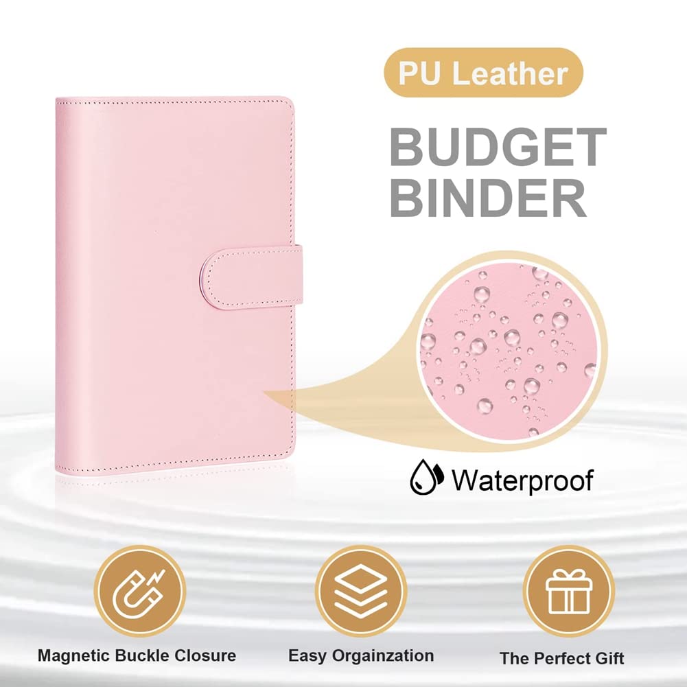 Lot de 45 classeurs budgétaires avec enveloppes à fermeture éclair, pour billets, cartes de coupon, planificateur budgétaire pour économiser de l'argent, enveloppes de trésorerie D - 3