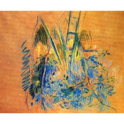 Étude pour le cerisier par Morisot impression giclée ARTICULOZY pour sublimer un salon lumineux