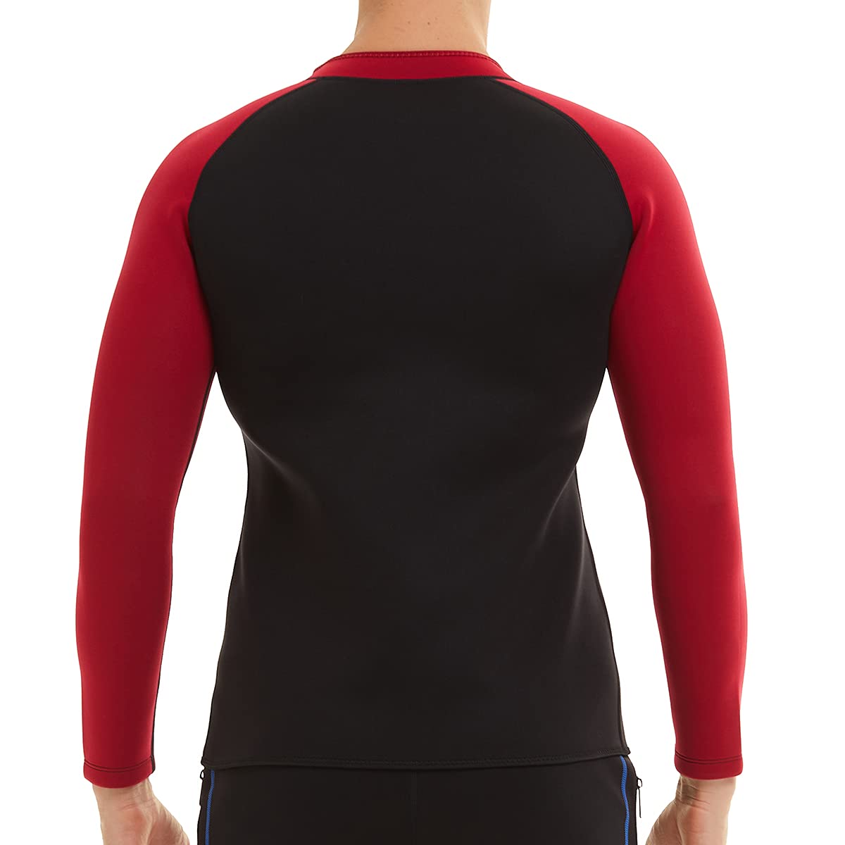 Neoprenanzug Jacke Neoprenhosen Herren 2mm Neoprenanzug Top Tauchhose Langarm Neopren halten warm Tauchanzug Hosen für Tauchen Surfen Schwimmen Schnorcheln Kajak Erwachsene