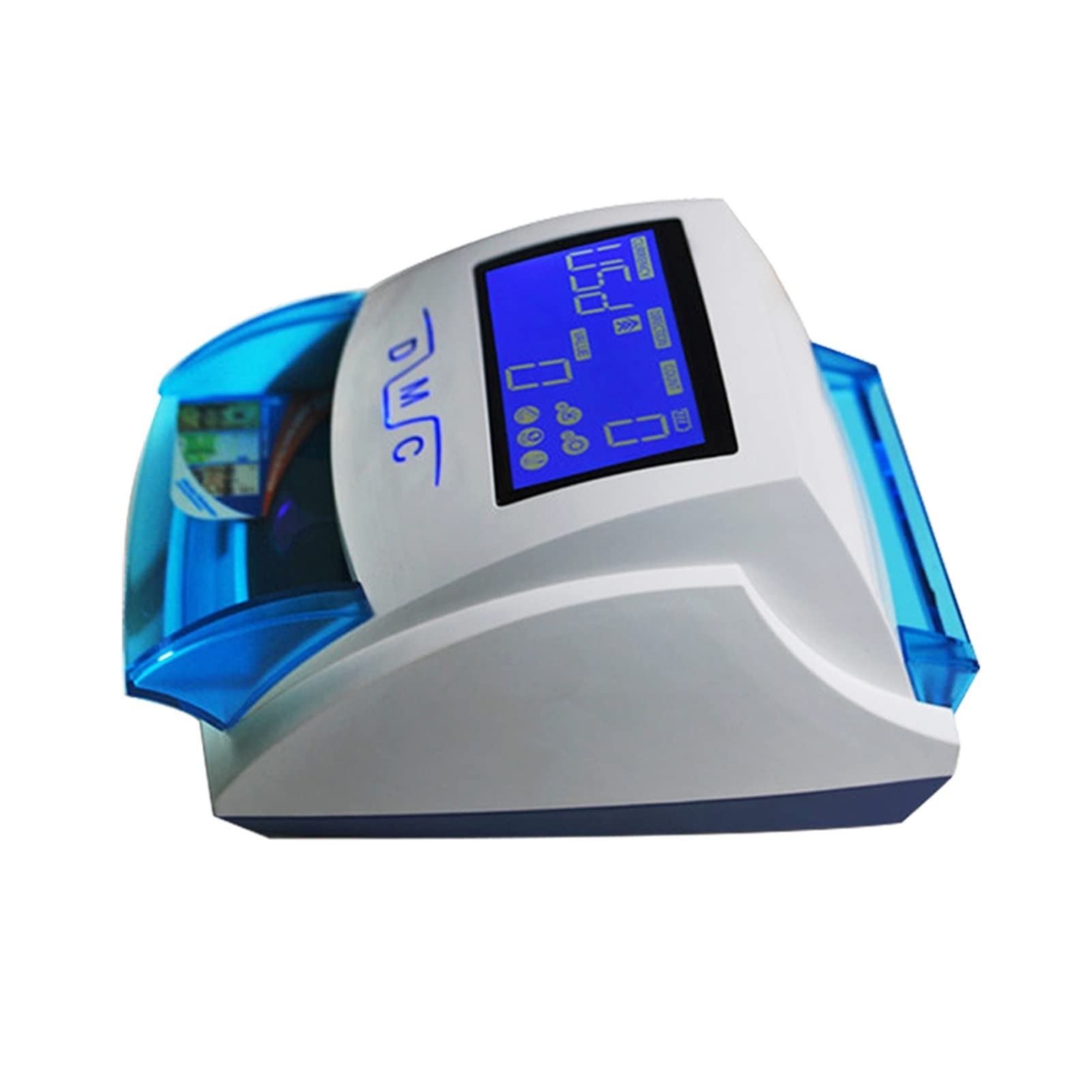 Money Counter Machine XD-520B USD EUR MYR THB LBP Counter Counter False Note Detector con rilevatore di denaro for inserimento a 4 lati