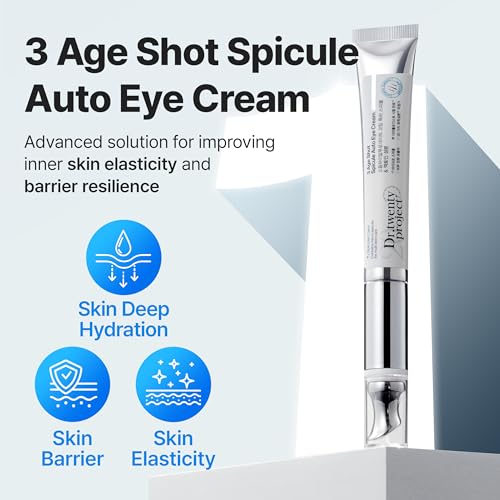 Image of Spicule Eye Cream with Vibrating Device for Skin Barrier & Elasticity Care - Hydration, Strengthening, Firming with Hyaluronic Acid Spicule - Korean Skincare (20ml 0.6 fl oz)