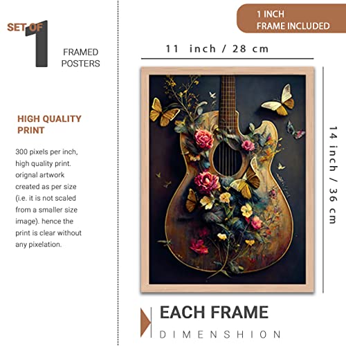 Image of kotart Set of 5 Framed Paintings for Wall Decoration - Bedroom and Living Room Wall Posters - Big Size Gallery Wall Hangings - Decor 01